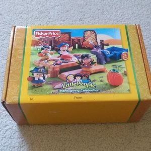 Little People Thanksgiving Celebration 2006 Fisher Price Set